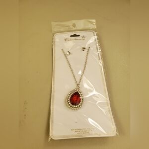 NWOT/NECKLACE/EARRINGS SET